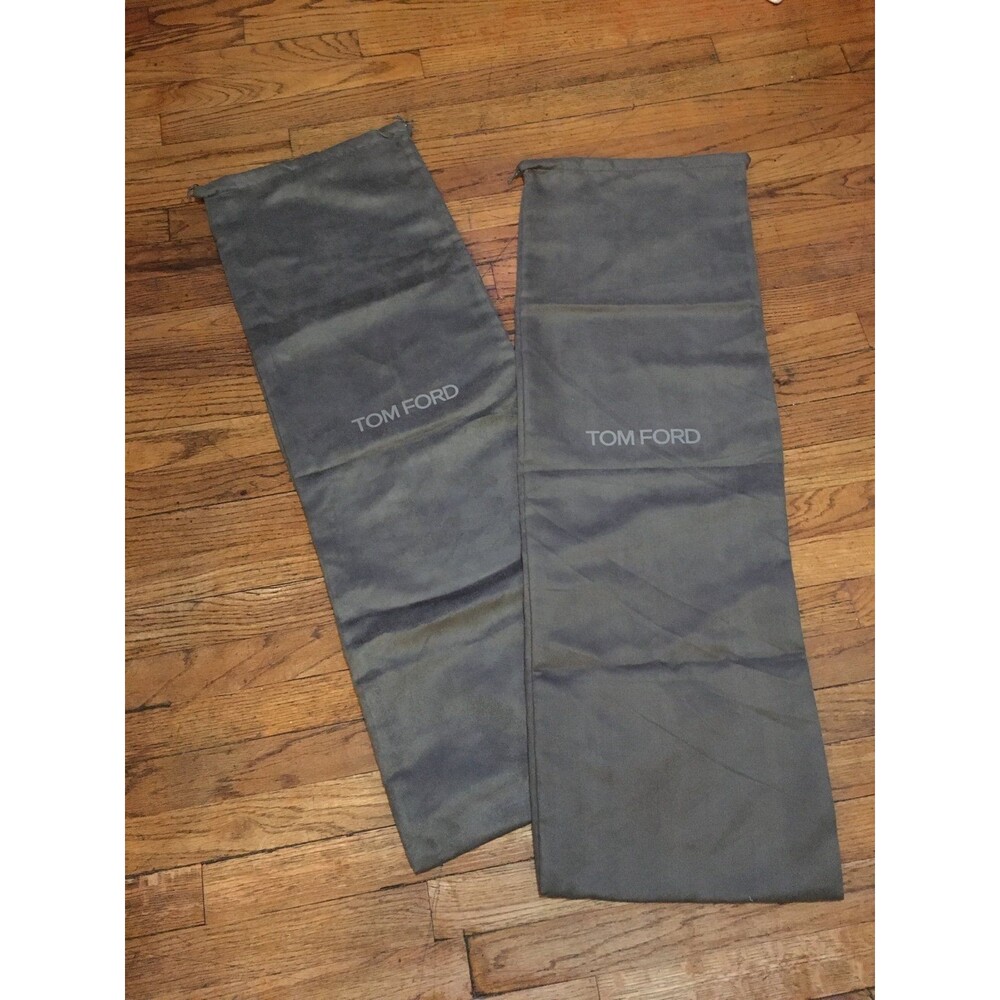 TOM FORD 12” x 37” Long Dust bags TWO (2) dustbags For Boots Bodypillow